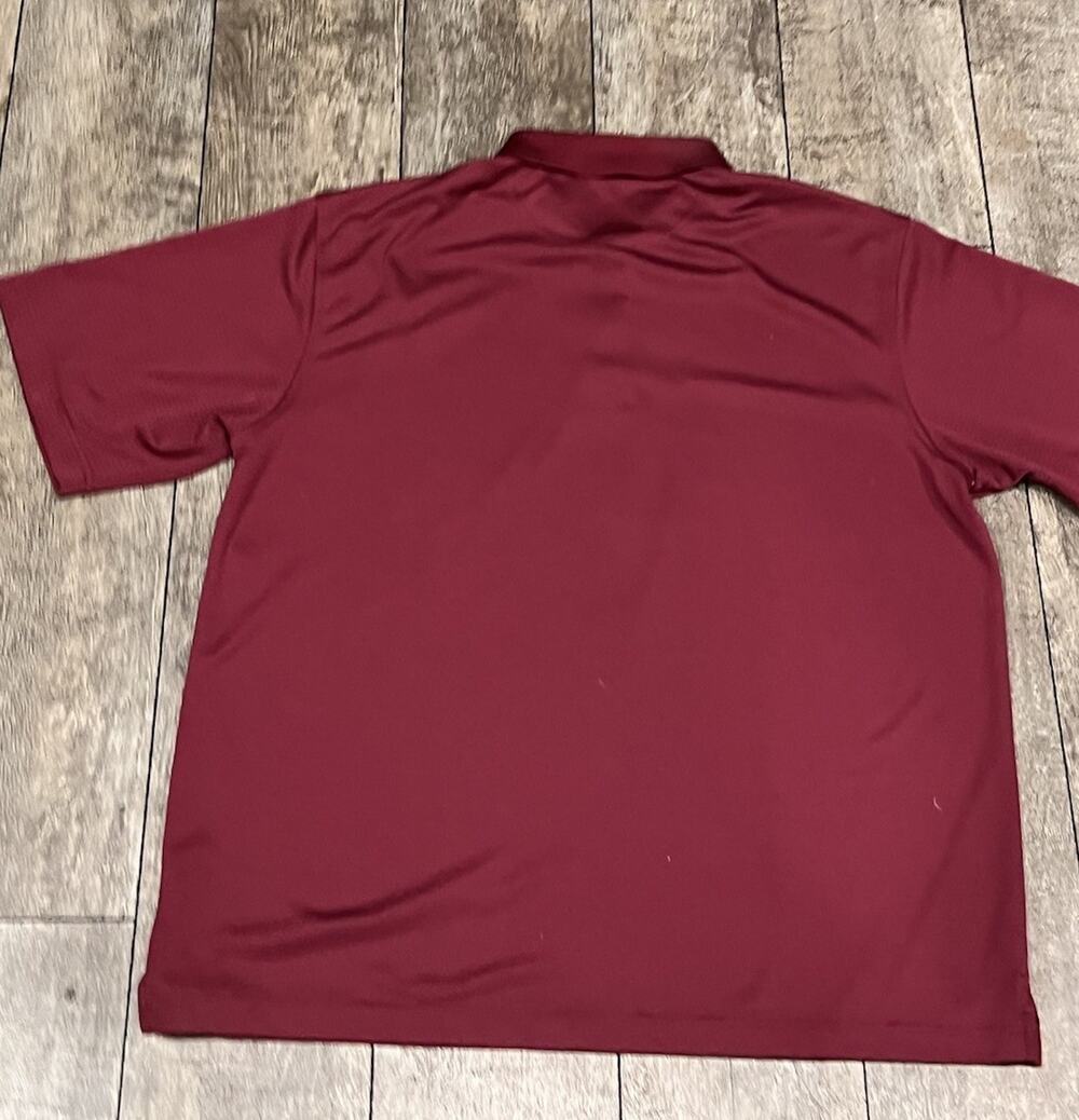 Tommy Armour Dri-Logic Men's Golf Polo Shirt Short Sleeve Red Size XL